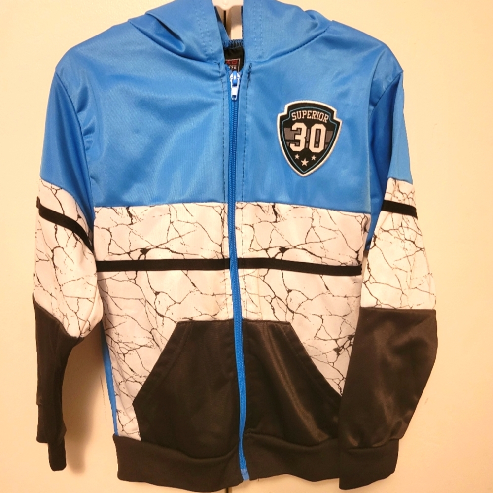 Boys zip up sweater